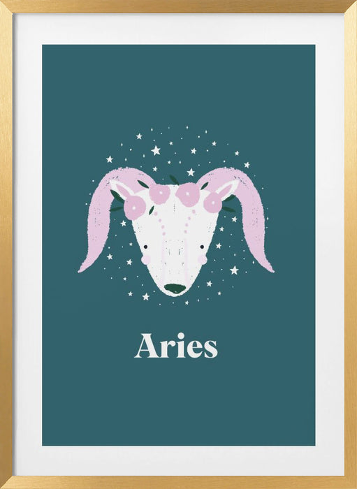 Aries Framed Art Wall Decor