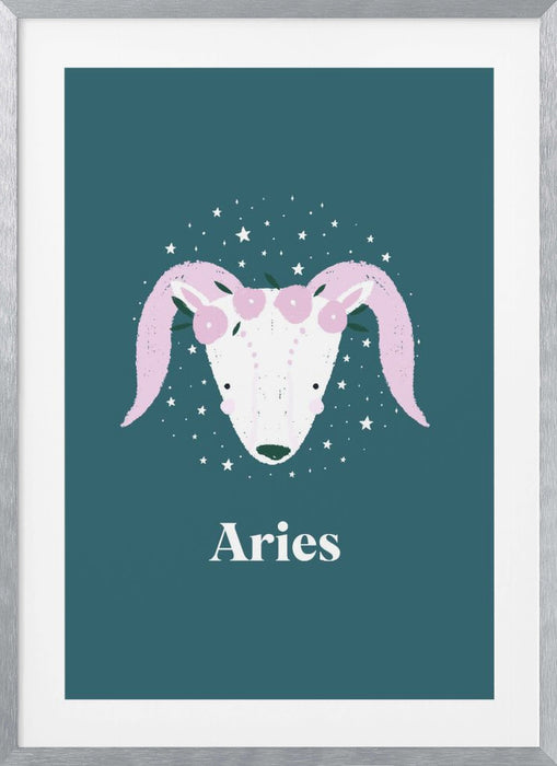 Aries Framed Art Wall Decor