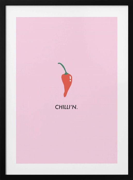 Chilli'n Framed Art Modern Wall Decor