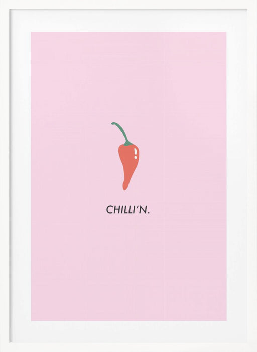 Chilli'n Framed Art Modern Wall Decor