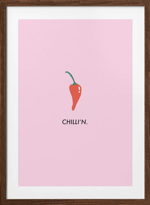 Chilli'n Framed Art Modern Wall Decor