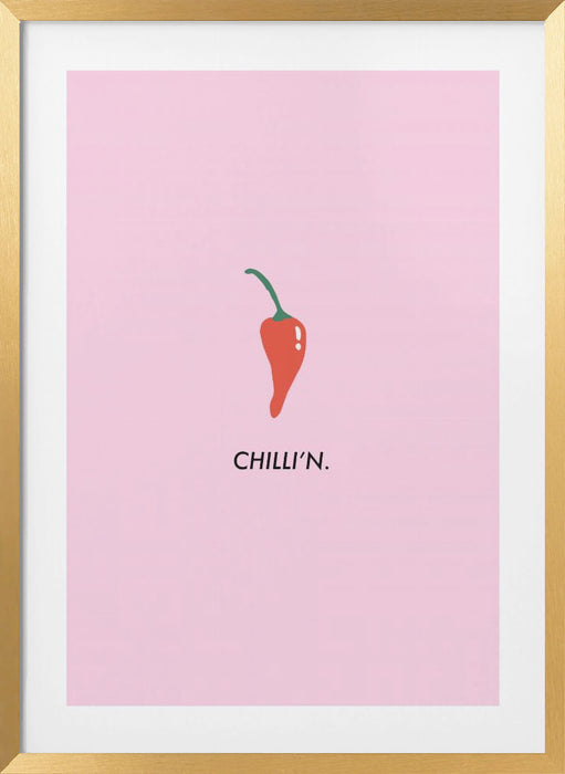 Chilli'n Framed Art Modern Wall Decor