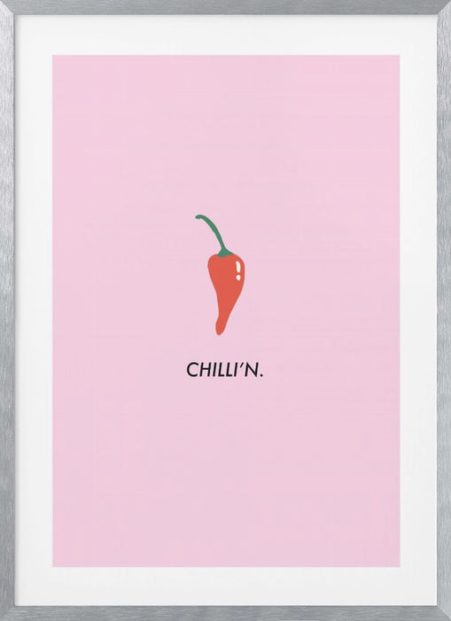 Chilli'n Framed Art Modern Wall Decor