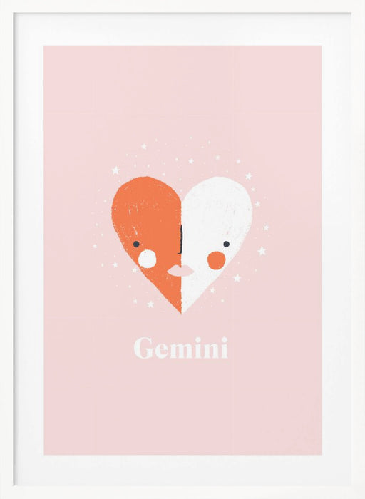 Gemini Framed Art Wall Decor