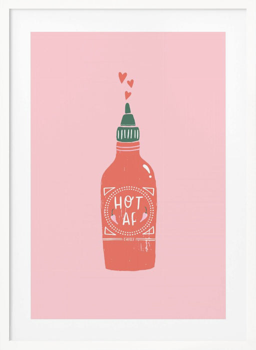 Hot Af Framed Art Modern Wall Decor