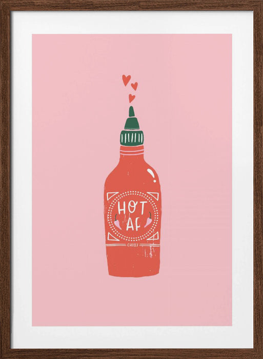 Hot Af Framed Art Modern Wall Decor