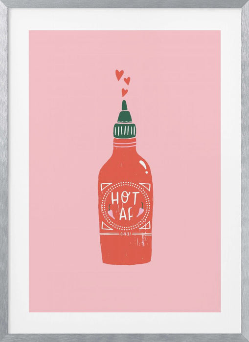 Hot Af Framed Art Modern Wall Decor