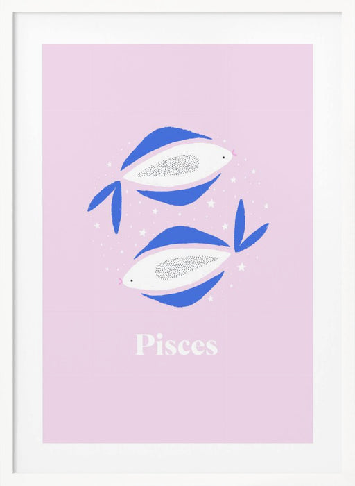 Pisces Framed Art Wall Decor