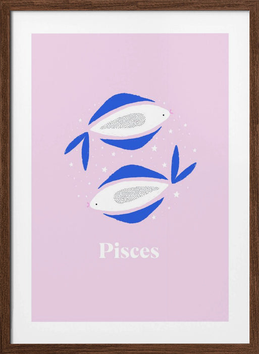 Pisces Framed Art Wall Decor