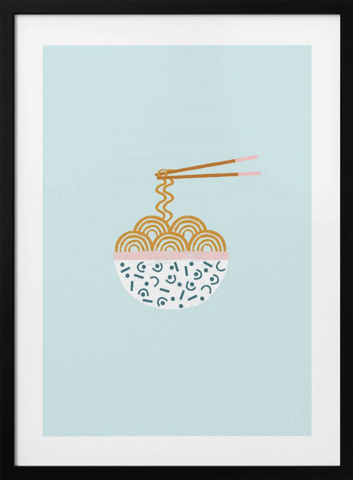 Ramen Framed Art Wall Decor