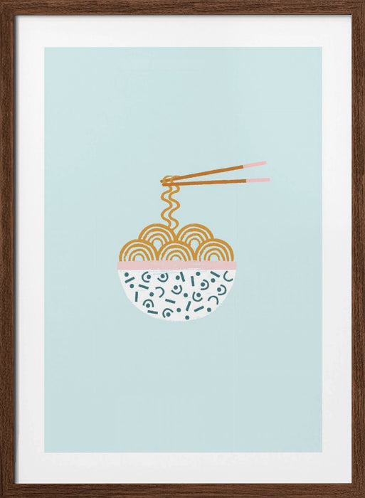 Ramen Framed Art Wall Decor