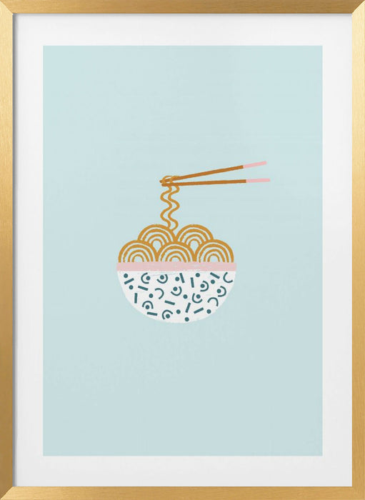 Ramen Framed Art Wall Decor