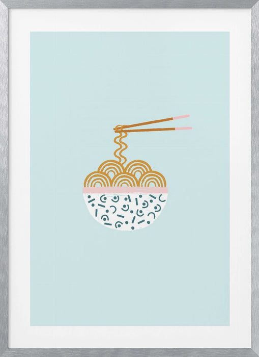 Ramen Framed Art Wall Decor