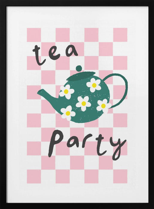 Tea Party Framed Art Wall Decor