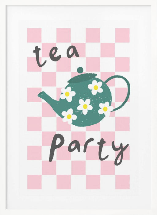 Tea Party Framed Art Wall Decor