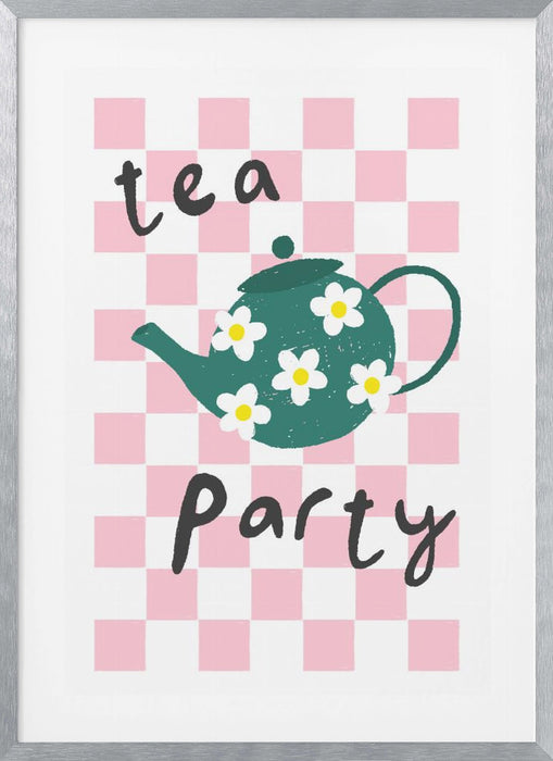 Tea Party Framed Art Wall Decor