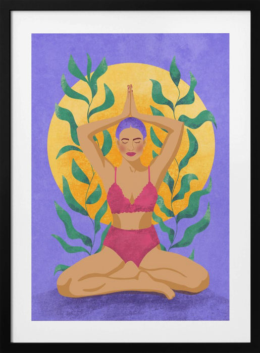 Meditation Framed Art Wall Decor