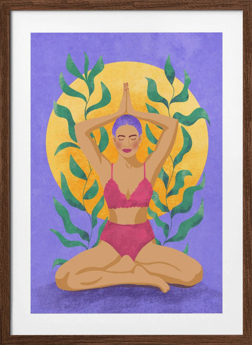 Meditation Framed Art Wall Decor