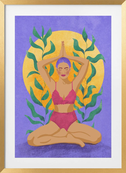 Meditation Framed Art Wall Decor