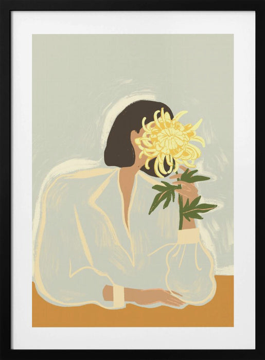 Thecrysanthemum Framed Art Wall Decor