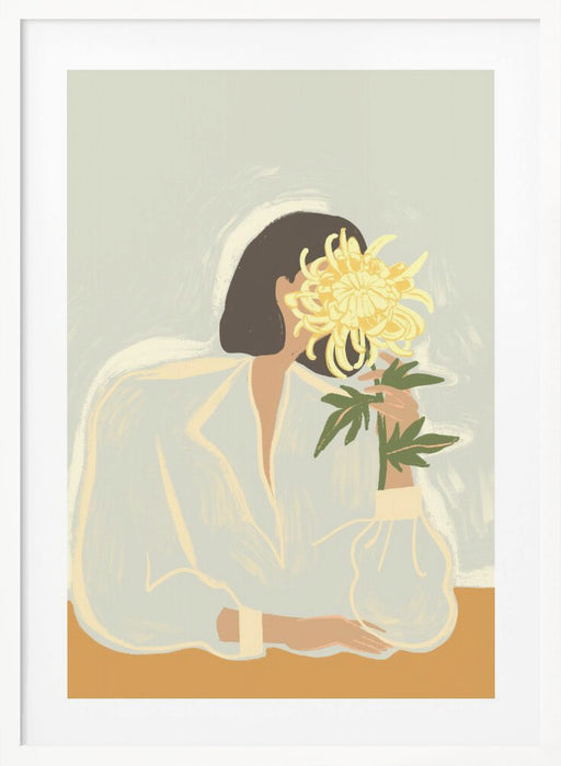 Thecrysanthemum Framed Art Wall Decor