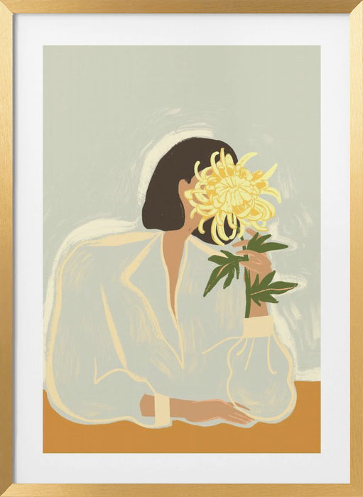 Thecrysanthemum Framed Art Wall Decor