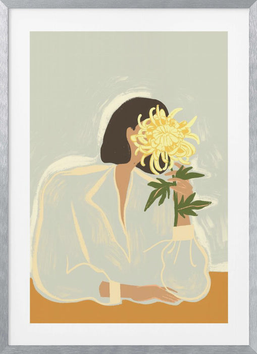 Thecrysanthemum Framed Art Wall Decor