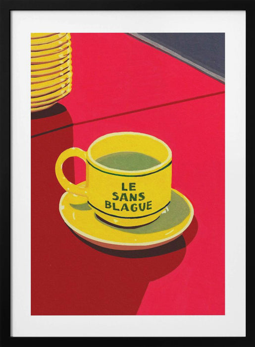 Le Sans Blague Framed Art Modern Wall Decor