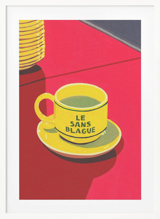 Le Sans Blague Framed Art Modern Wall Decor