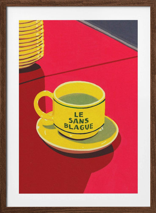 Le Sans Blague Framed Art Modern Wall Decor