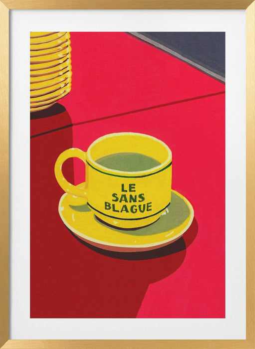 Le Sans Blague Framed Art Modern Wall Decor