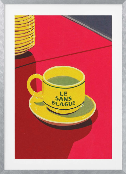 Le Sans Blague Framed Art Modern Wall Decor