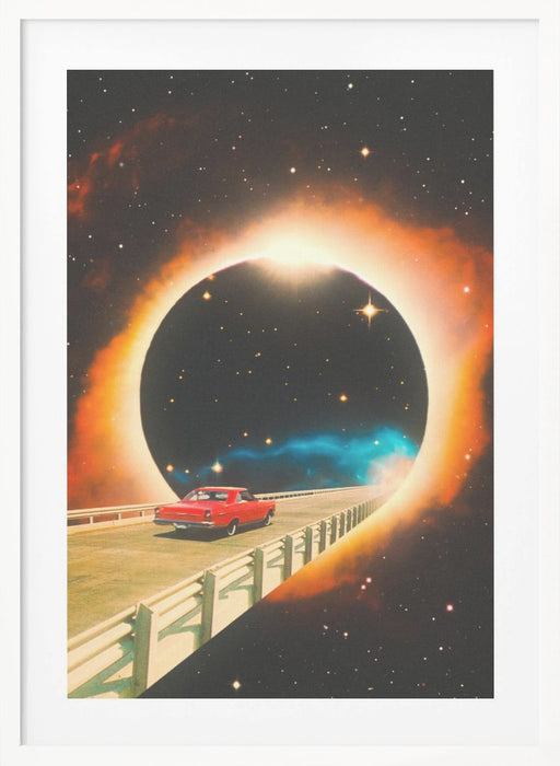 A Space Journey Begins Framed Art Modern Wall Decor