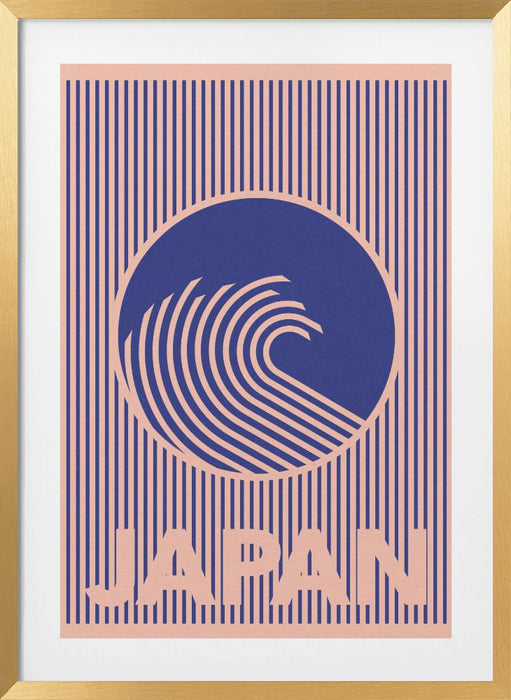 Great Wave of Japan Framed Art Wall Decor