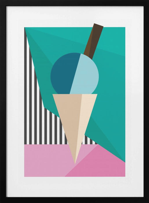 Ice Cream Framed Art Wall Decor