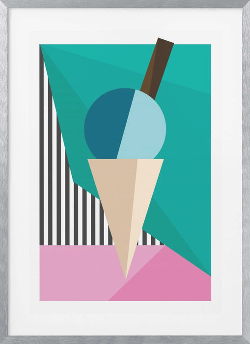 Ice Cream Framed Art Wall Decor