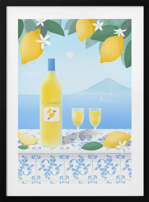 Limoncello Framed Art Modern Wall Decor