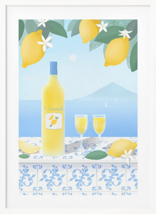 Limoncello Framed Art Modern Wall Decor