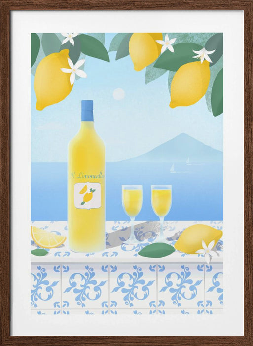 Limoncello Framed Art Modern Wall Decor