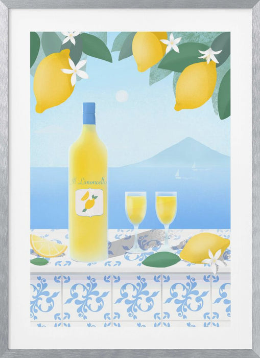 Limoncello Framed Art Modern Wall Decor