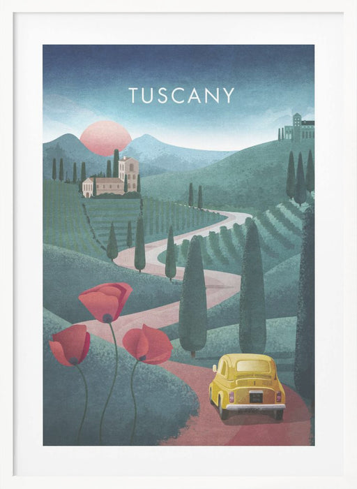 Tuscanytext Framed Art Modern Wall Decor