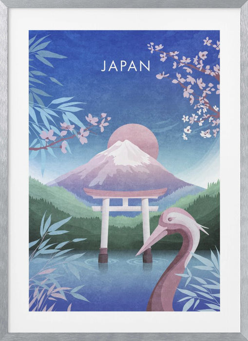 Japan Framed Art Modern Wall Decor