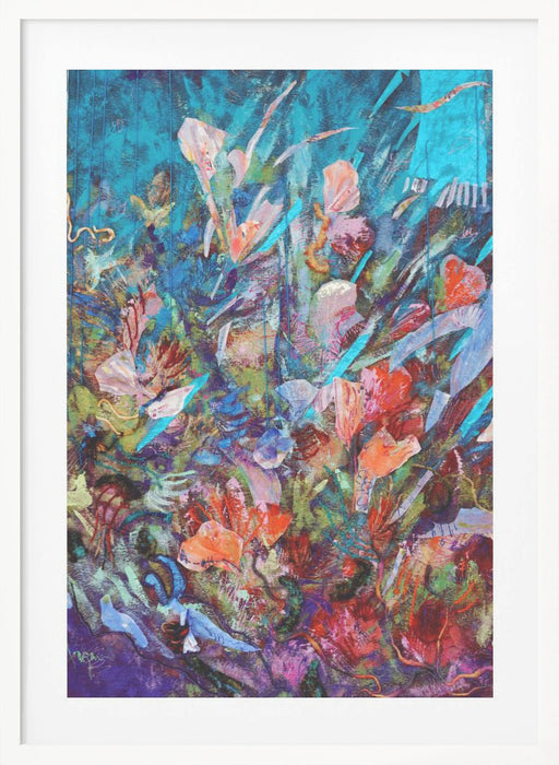 Efflorescence Framed Art Wall Decor