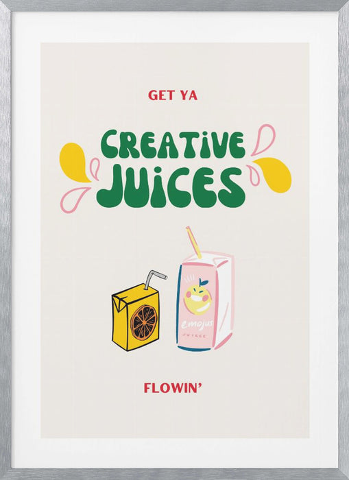 Creative Juices Print Framed Art Wall Decor