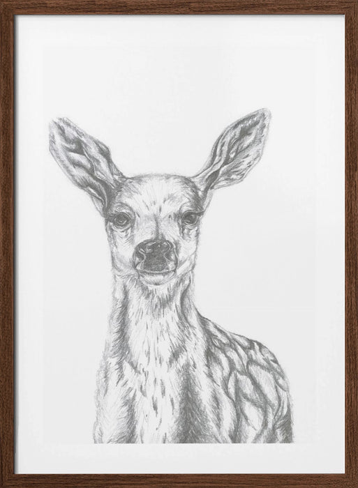 Deer Framed Art Wall Decor