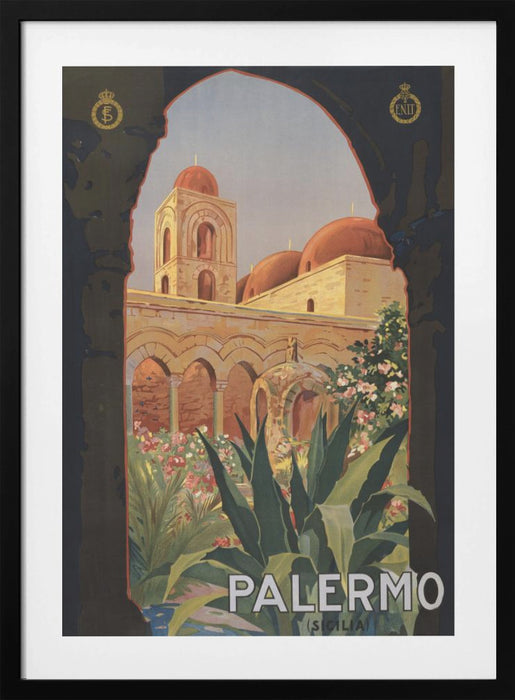 Palermo (Sicilia) Framed Art Modern Wall Decor