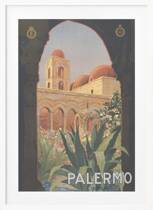 Palermo (Sicilia) Framed Art Modern Wall Decor