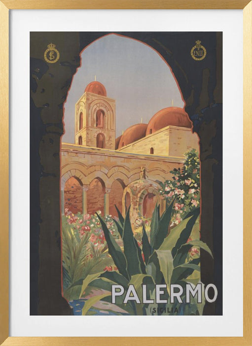 Palermo (Sicilia) Framed Art Modern Wall Decor