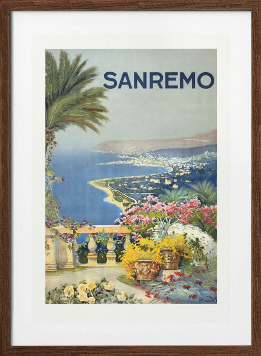 Sanremo : Alicandri Roma Framed Art Modern Wall Decor