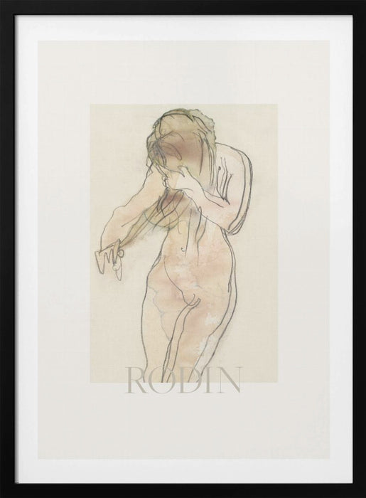 Study of Nude Framed Art Modern Wall Decor